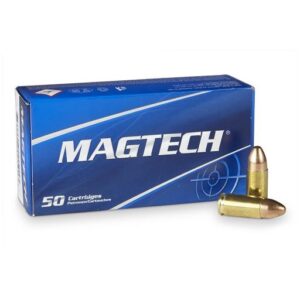 MAGTECH BALAS 9 MM – MAGTECH 124GR FMJ X 50