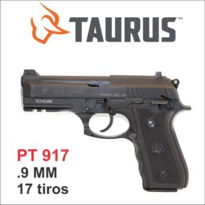 Pistola Taurus Cal 9mm PT 917