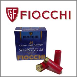 CARTUCHO FIOCCHI CAL 12 28GR x 25 Munición 5/7.5