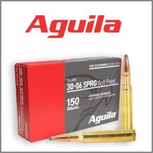 MUNICION AGUILA CAL.30-06 SPINGFIELD 150GR S.P. INTERLOCK A220119