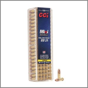 MUNICION CCI CAL 22LR MINI-MAG M.30-1235 P.S.40G(X100) A.20825