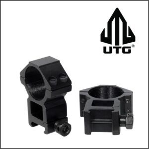 ANILLAS UTG MONTAJE ACCUSHOT RGWM-30H4 30 MM ALTO T/WEAVER A.24850 Accushot Aluminio