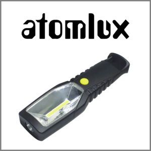 ATOMLUX - LINTERNA + LUZ DE EMERGENCIA + ESTACIÓN DE CARGA USB MOD. 8016