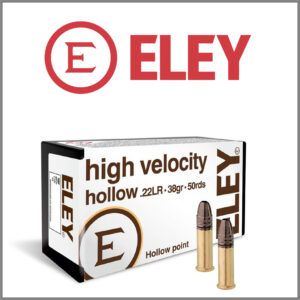 MUNICIONCAL 22LR ELEY HIGH VELOCITY HOLLOW Origen REINO UNIDO