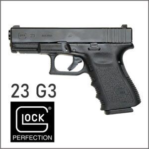 PISTOLA GLOCK MOD.23 CAL.40SW SEMIAUTOMATICA CAÑO 102MM CAPACIDAD 13+1 A.13802340