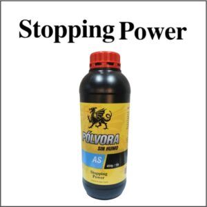 POLVORA STOPPING POWER AS (PARA ARMA CORTA 9MM-38-45-380) (PARA ESCOPETA CAL.12 28GR) B1- 9496-01 A.40538
