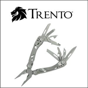 PINZA MULTIHERRAMIENTA TRENTO EXO 15 FUNCIONES ACERO INOXIDABLE CON FUNDA